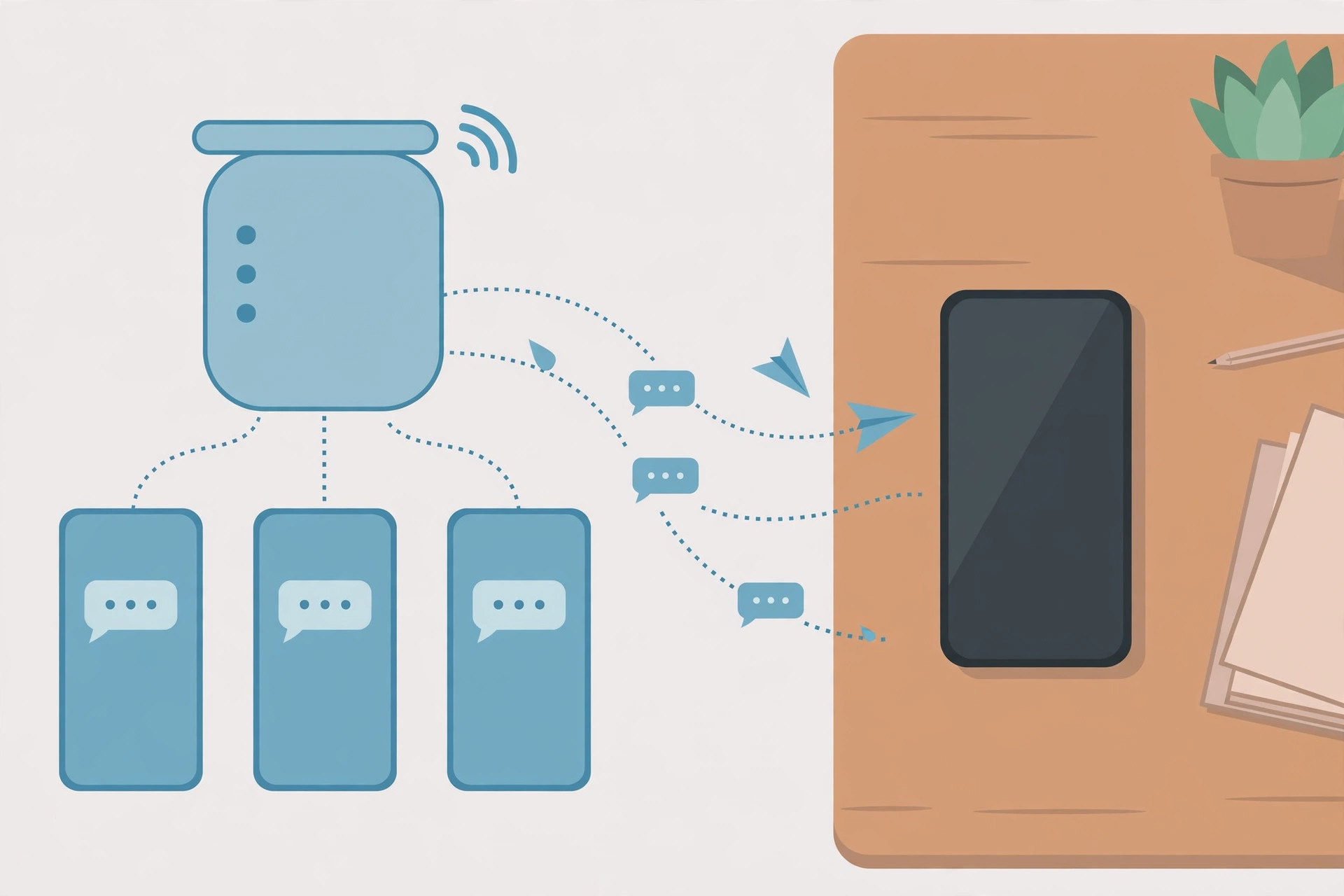Whose Number Sends Your Messages? How Venture SMS Sends From Its Own Numbers