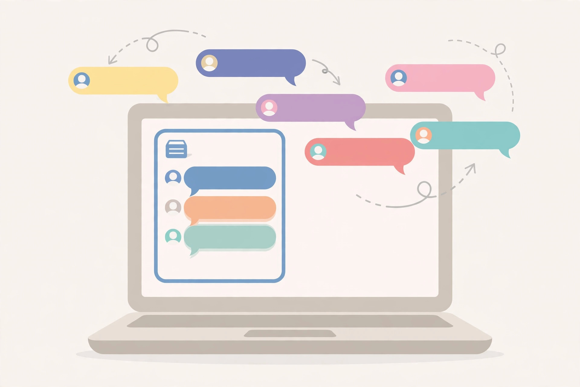 How Replies Work: Where Customer Answers Land
