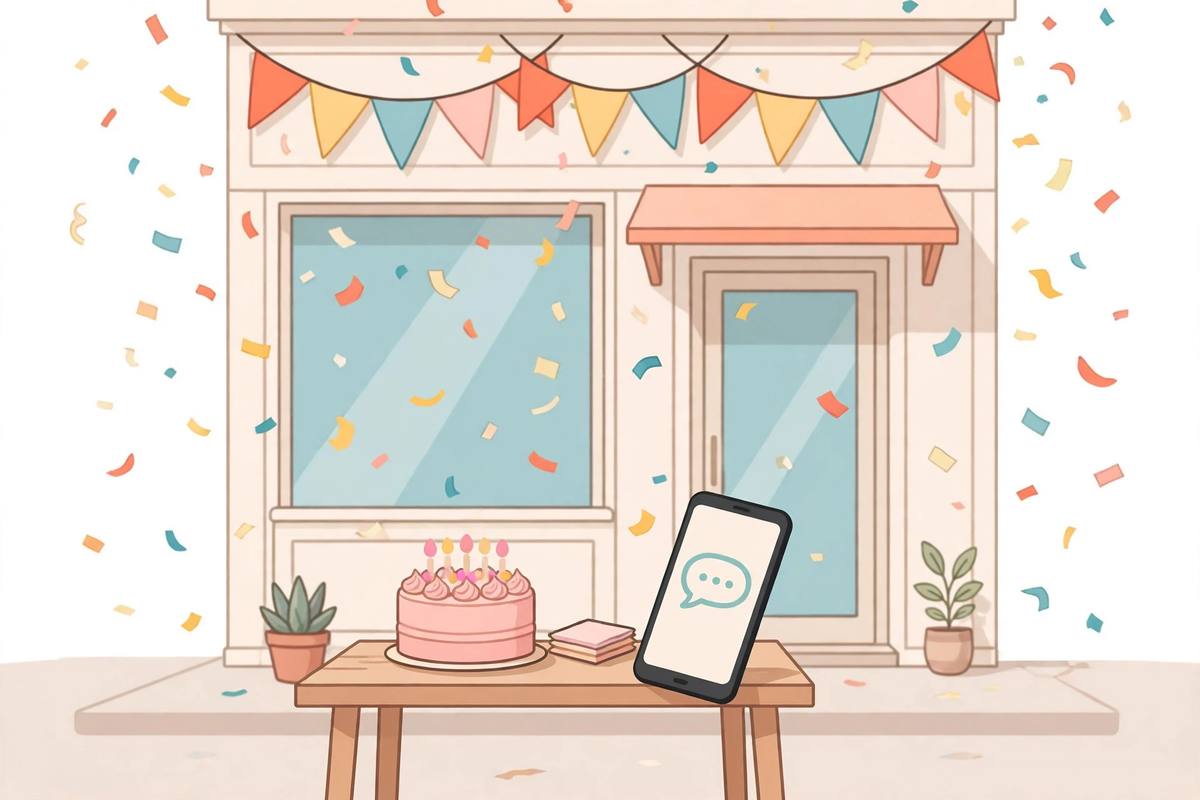 How Shop Anniversary Invitations Work on WhatsApp