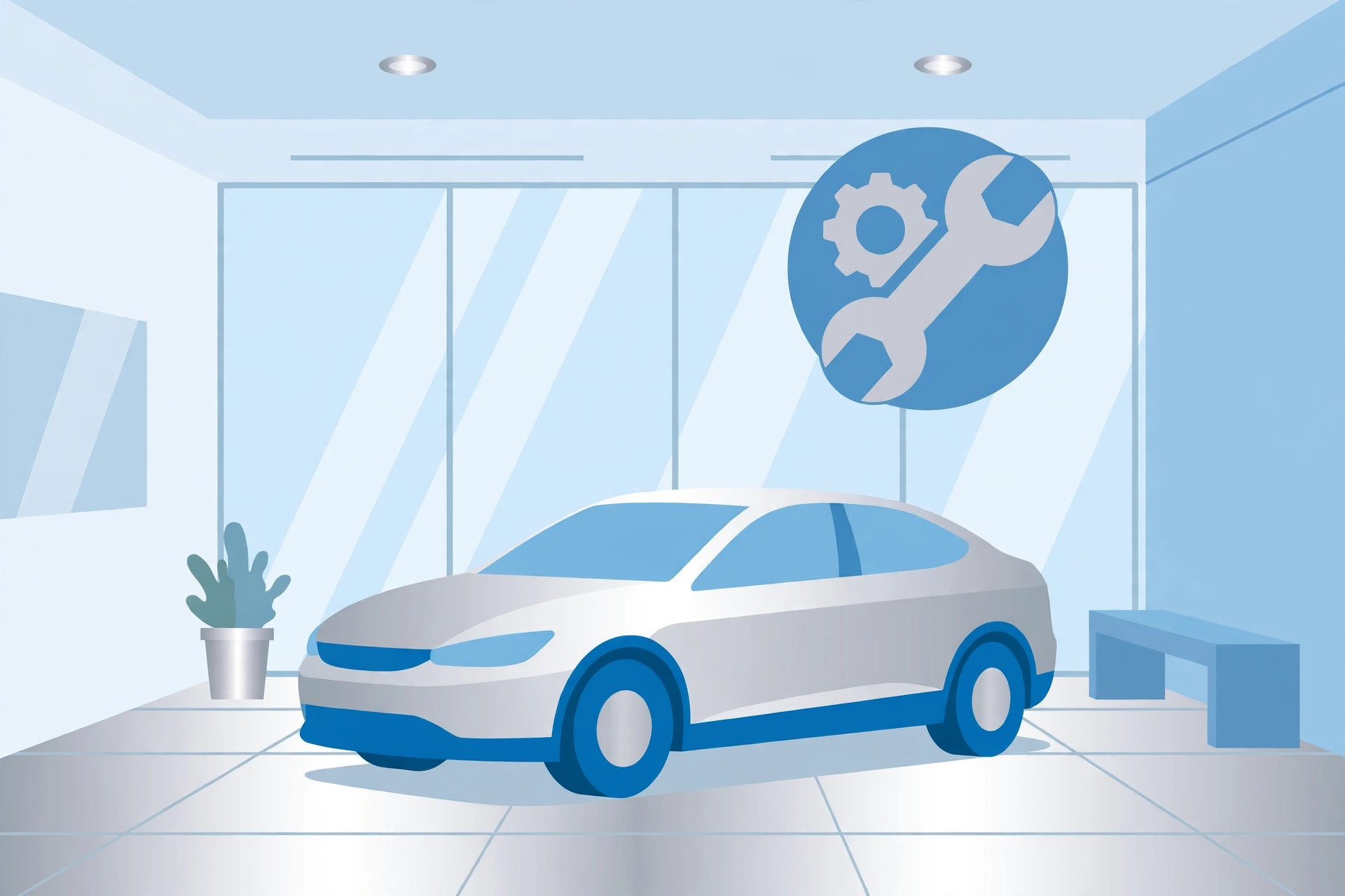Pricing a Car Showroom's Service Reminders