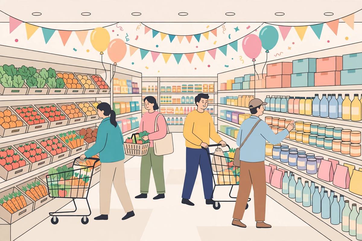 Pricing a One-Day Mega Sale: Message Budget for a Supermarket Sale Day