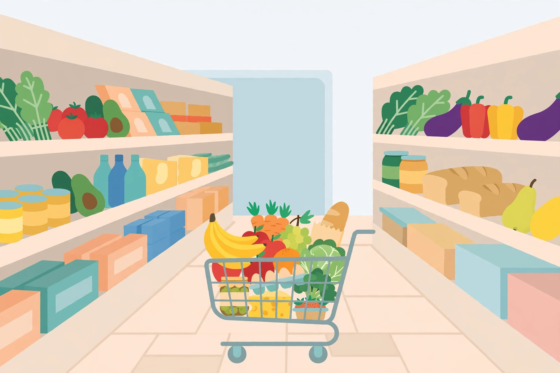Pricing a Supermarket's Weekly Flyer by Message