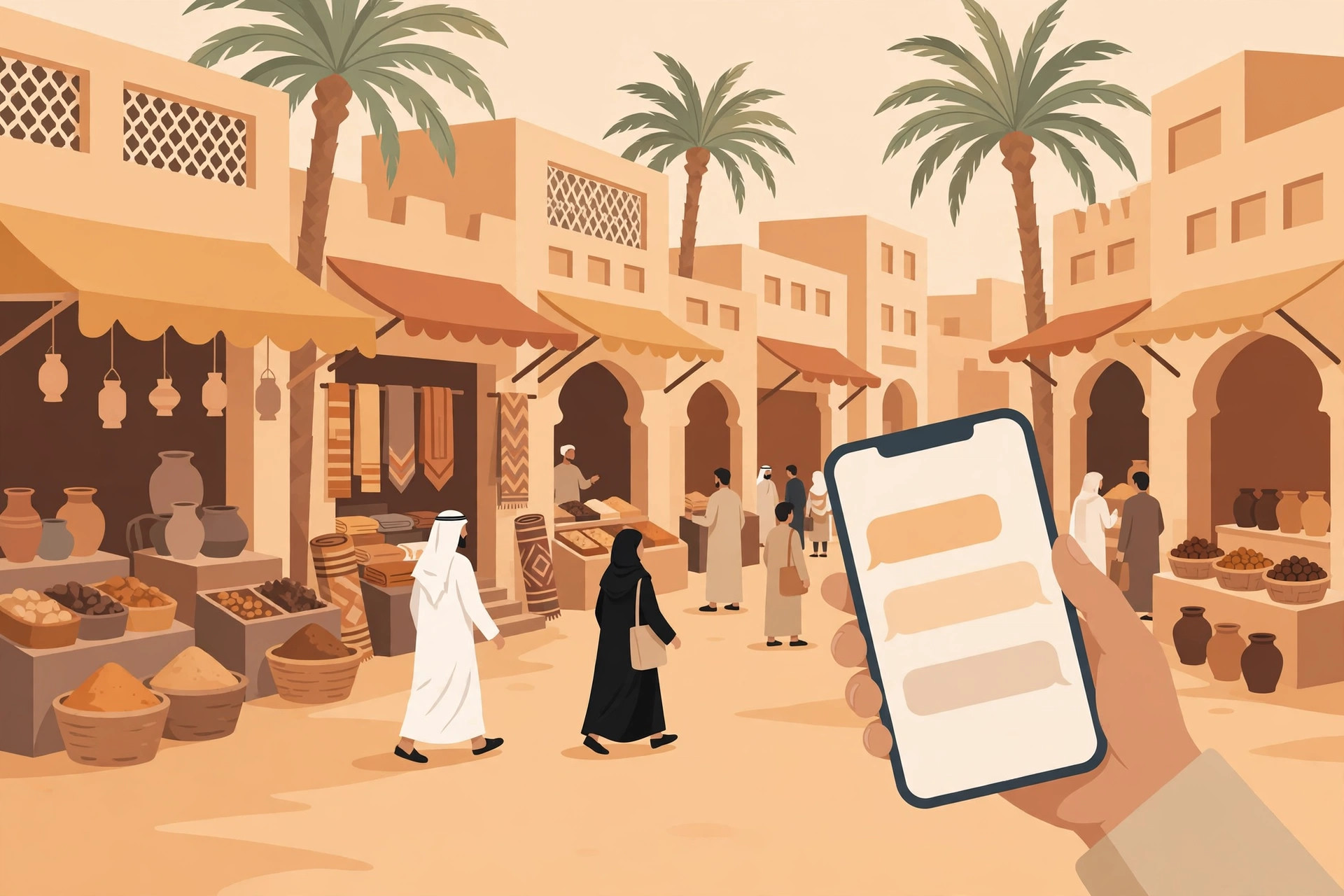Send Unlimited WhatsApp Messages Without a Number in Saudi Arabia